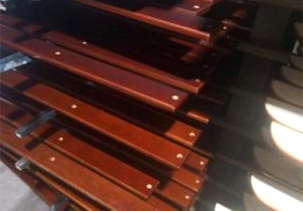 Various UV lacquer plates